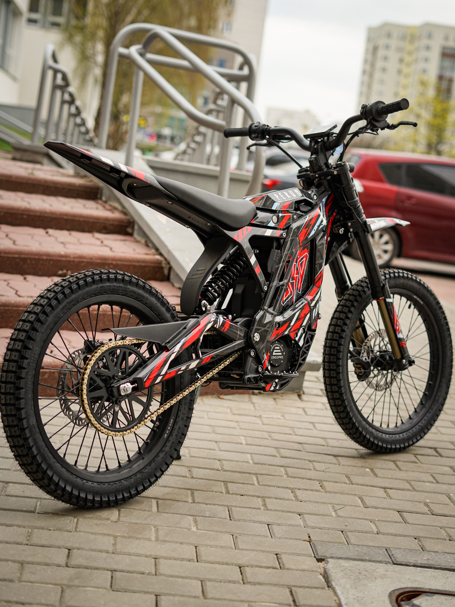 E Ride Pro SS 3.0 L1e 15,8kW | Perun Electric Red Rage - obrazek 4