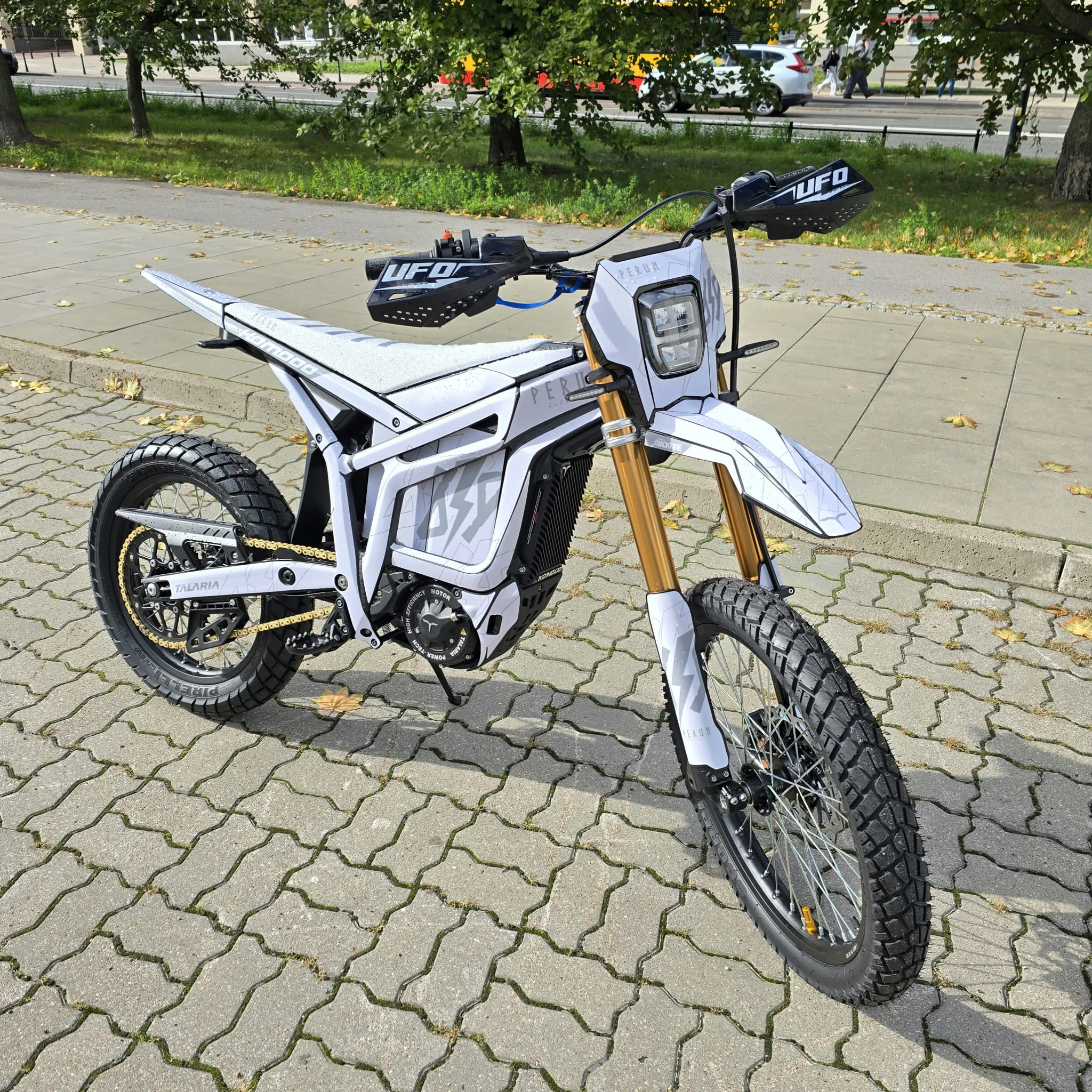 Talaria Komodo MAX Dual Sport Arctic White - L3E - obrazek 4