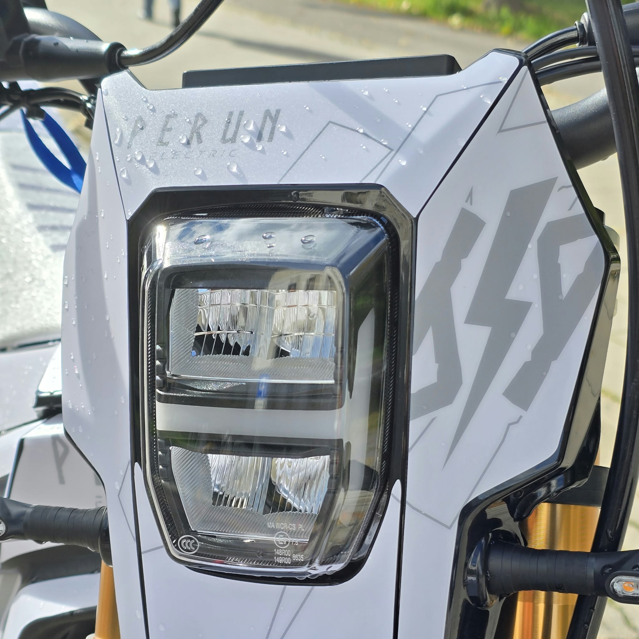 Talaria Komodo MAX Dual Sport Arctic White - L3E - obrazek 6